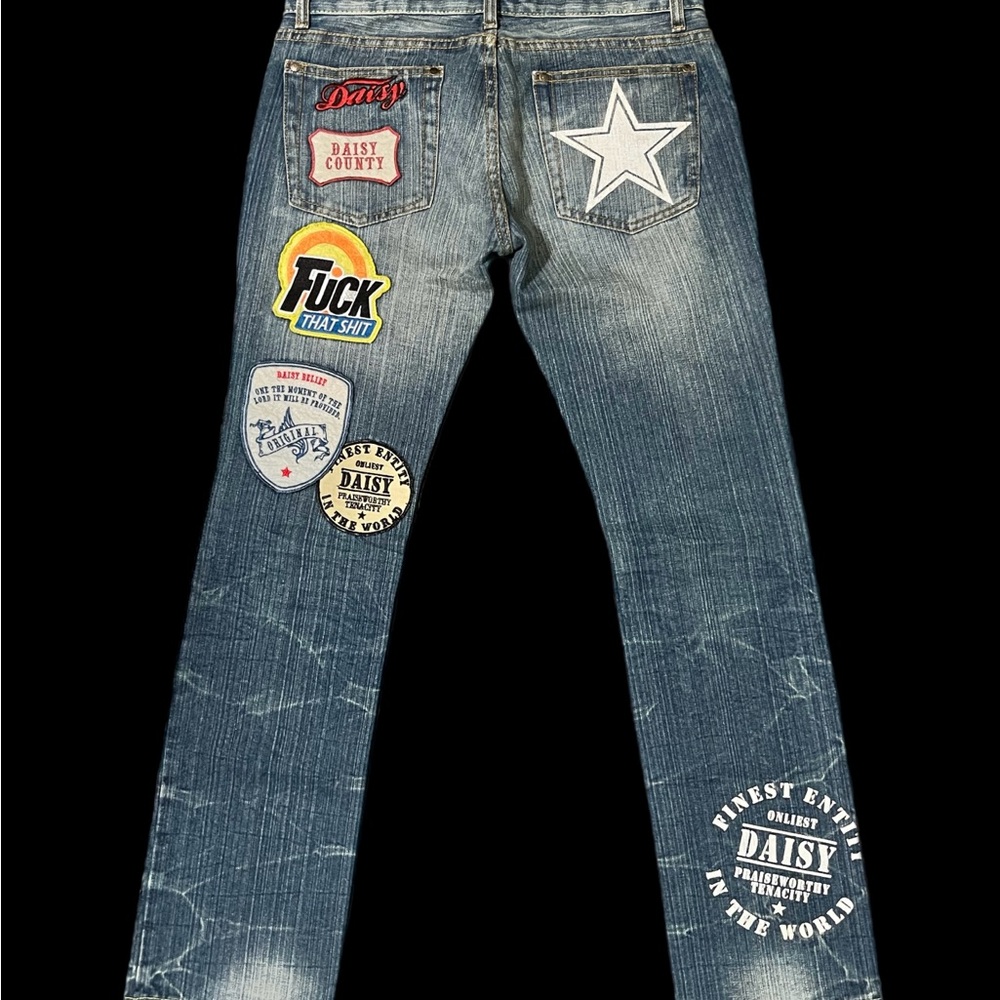 Daisy Patchwork Denim - Picture 3 of 4